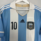 2011/12 ARGENTINA MESSI #10 HOME SHIRT (M) ADIDAS