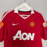 2010/11 MANCHESTER UNITED CHICHARITO #14 HOME SHIRT (S) NIKE