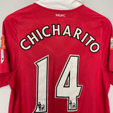 2010/11 MANCHESTER UNITED CHICHARITO #14 HOME SHIRT (S) NIKE