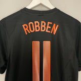 2012/13 NETHERLANDS ROBBEN #11 AWAY SHIRT (S) NIKE