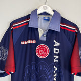 1997/98 AJAX LAUDRUP #11 AWAY SHIRT (M) UMBRO