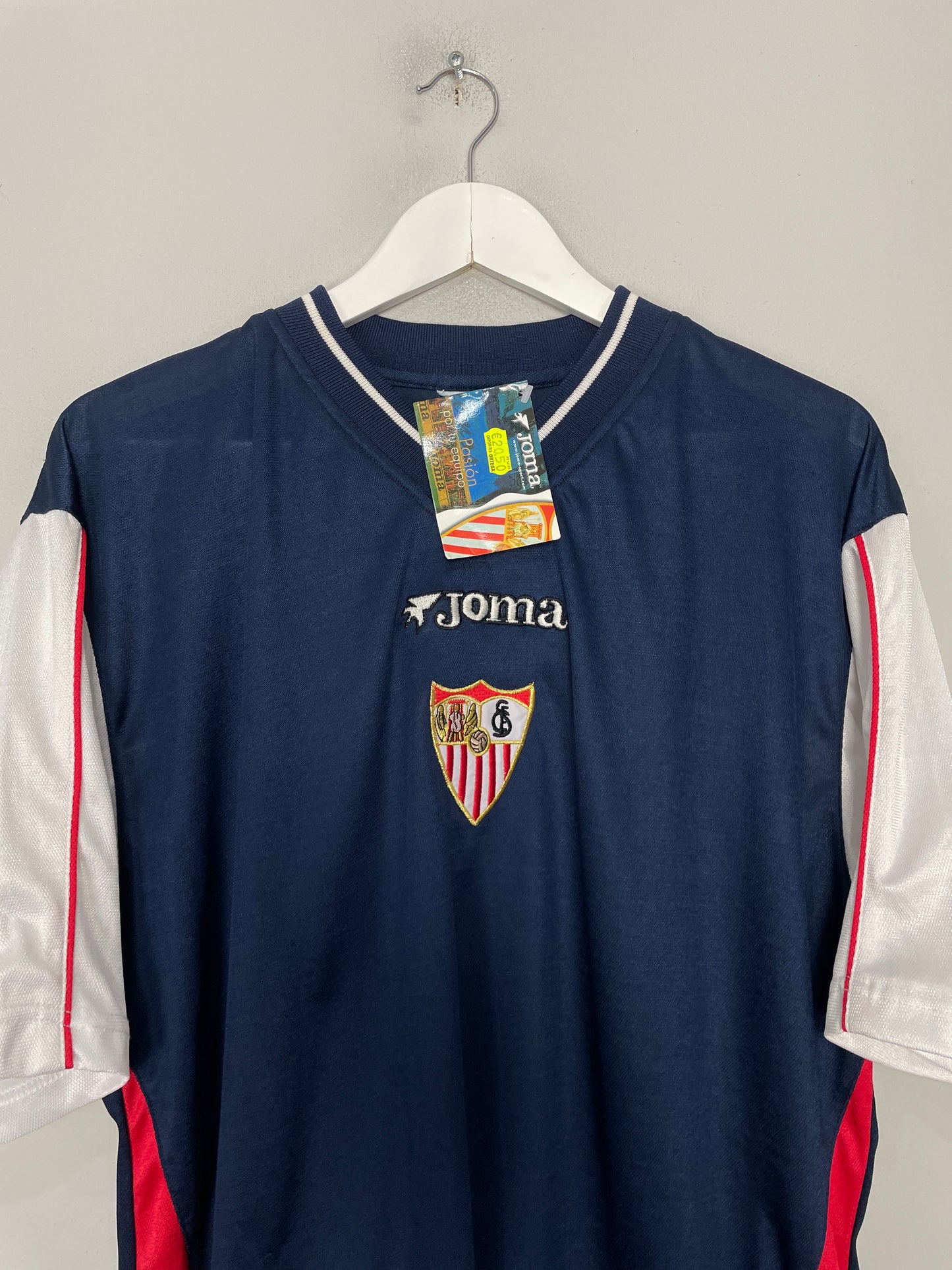 2002/03 SEVILLA *BNWT* THIRD SHIRT (L) JOMA