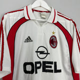 2000/02 AC MILAN AWAY SHIRT (L) ADIDAS