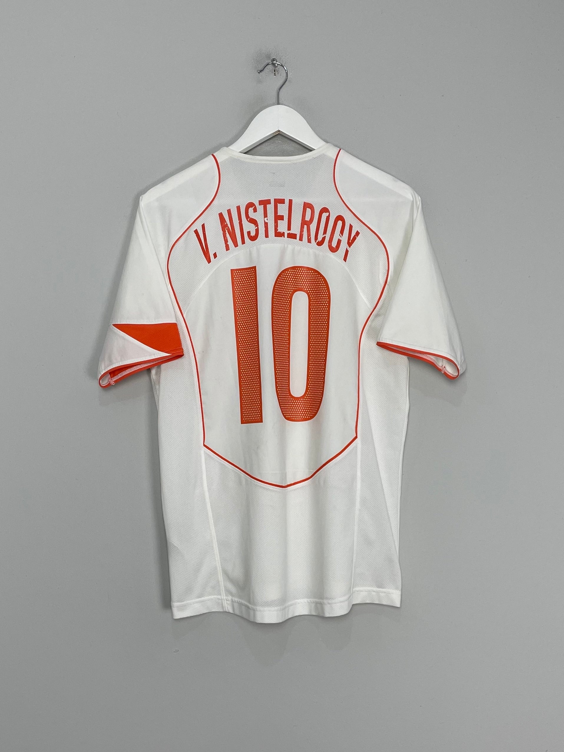 2004/06 NETHERLANDS V.NISTELROOY #10 AWAY SHIRT (S) NIKE