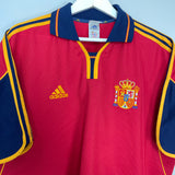 2000/02 SPAIN HOME SHIRT (XL) ADIDAS