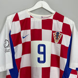 2002/04 CROATIA SUKER #9 HOME SHIRT (L) NIKE