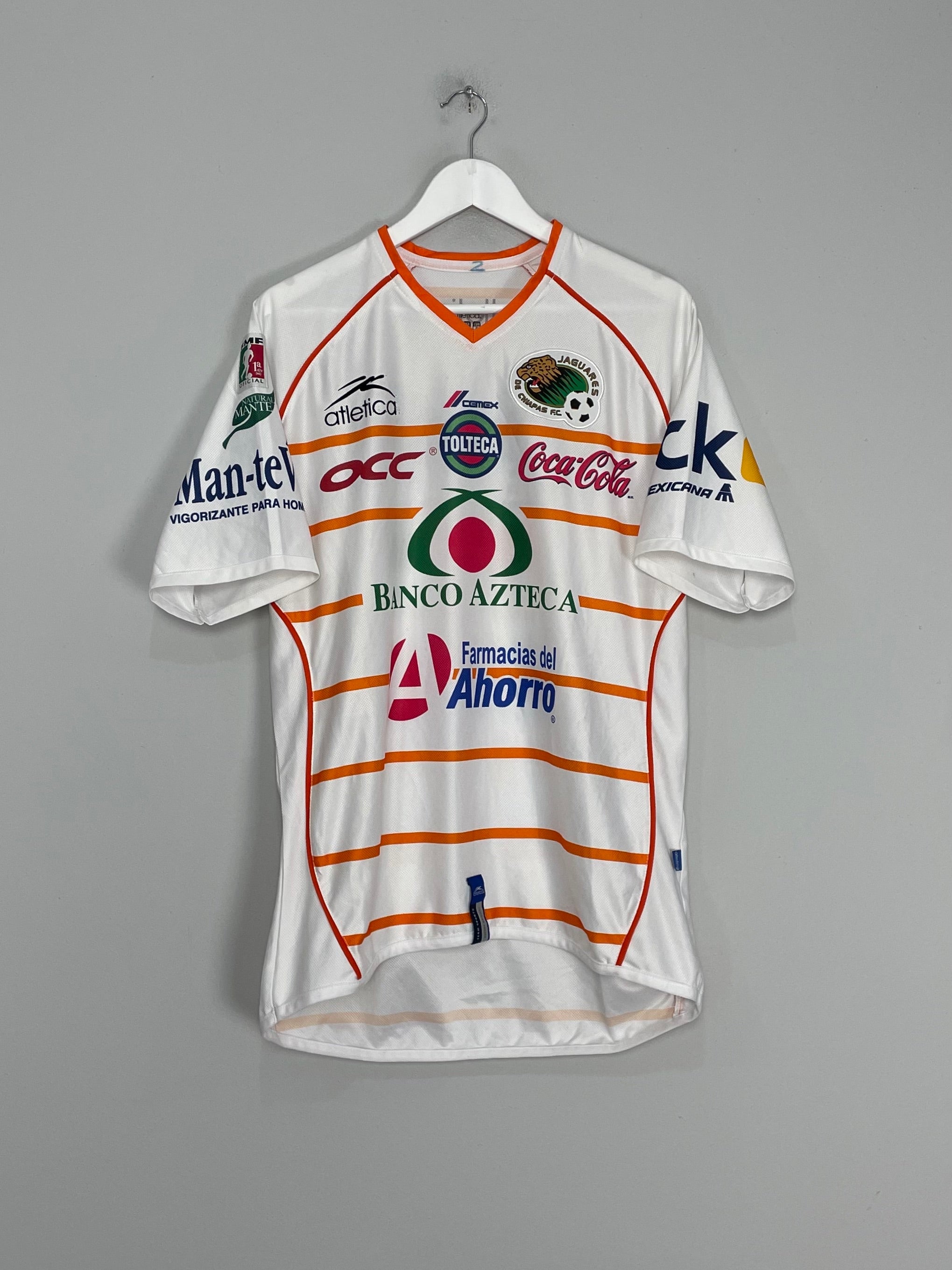 2006/07 CHIAPAS JAGUARES #2 AWAY SHIRT (L) ATLETICA