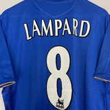 2005/06 CHELSEA LAMPARD #8 HOME SHIRT (XL) UMBRO