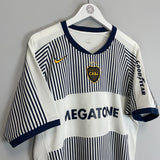 2006/07 BOCA JUNIORS AWAY SHIRT (XL) NIKE