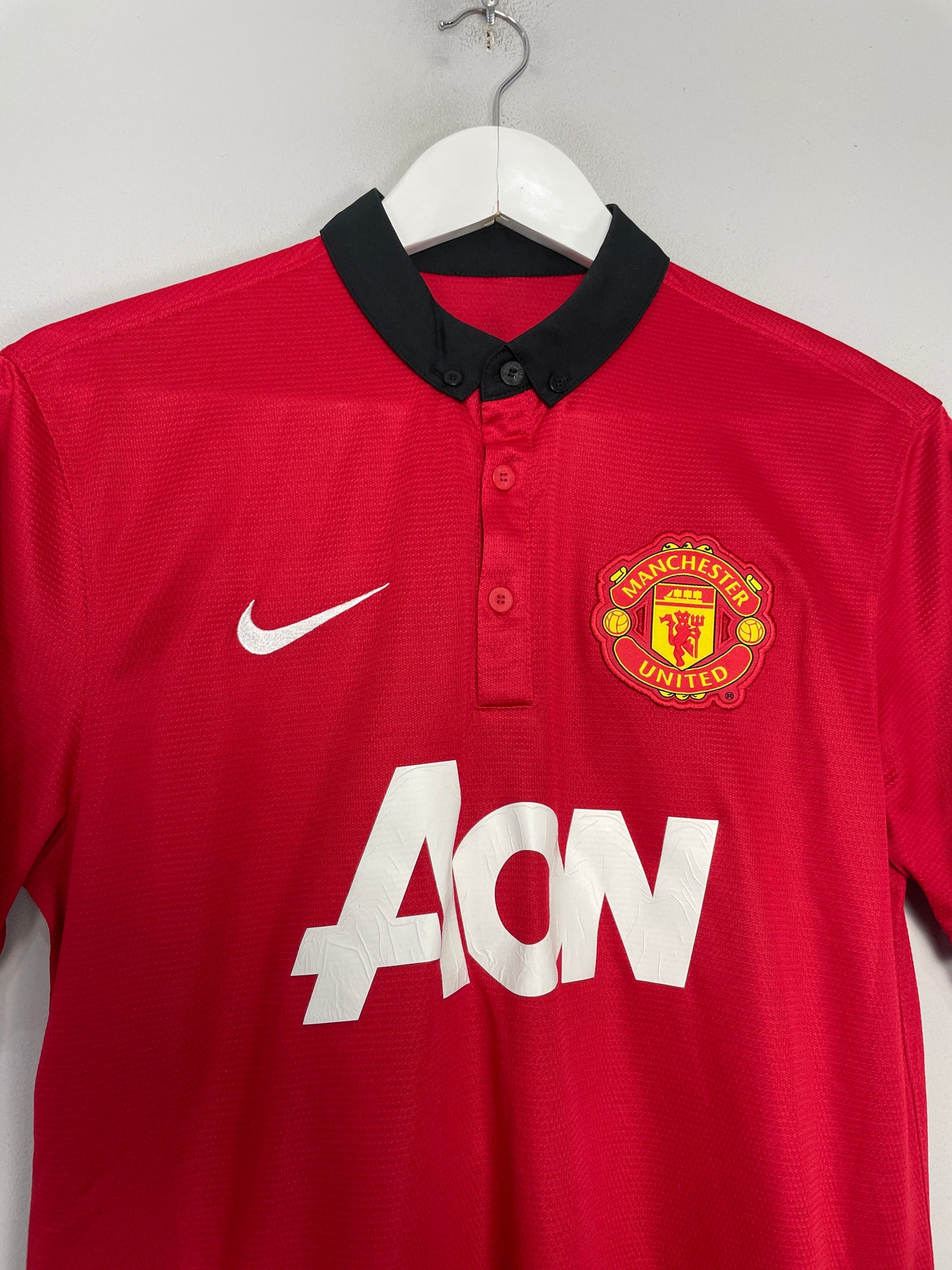 2013/14 MANCHESTER UNITED ROONEY #10 HOME SHIRT (M) NIKE