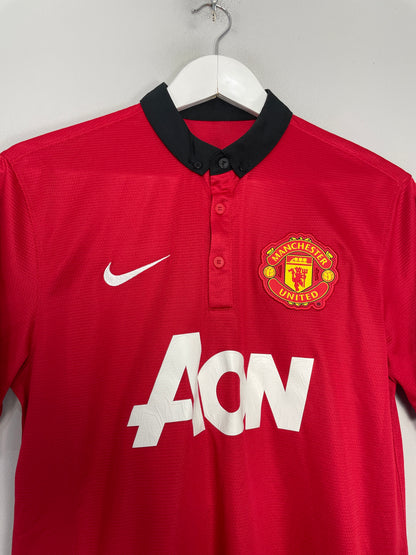 2013/14 MANCHESTER UNITED ROONEY #10 HOME SHIRT (M) NIKE