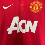 2013/14 MANCHESTER UNITED ROONEY #10 HOME SHIRT (M) NIKE