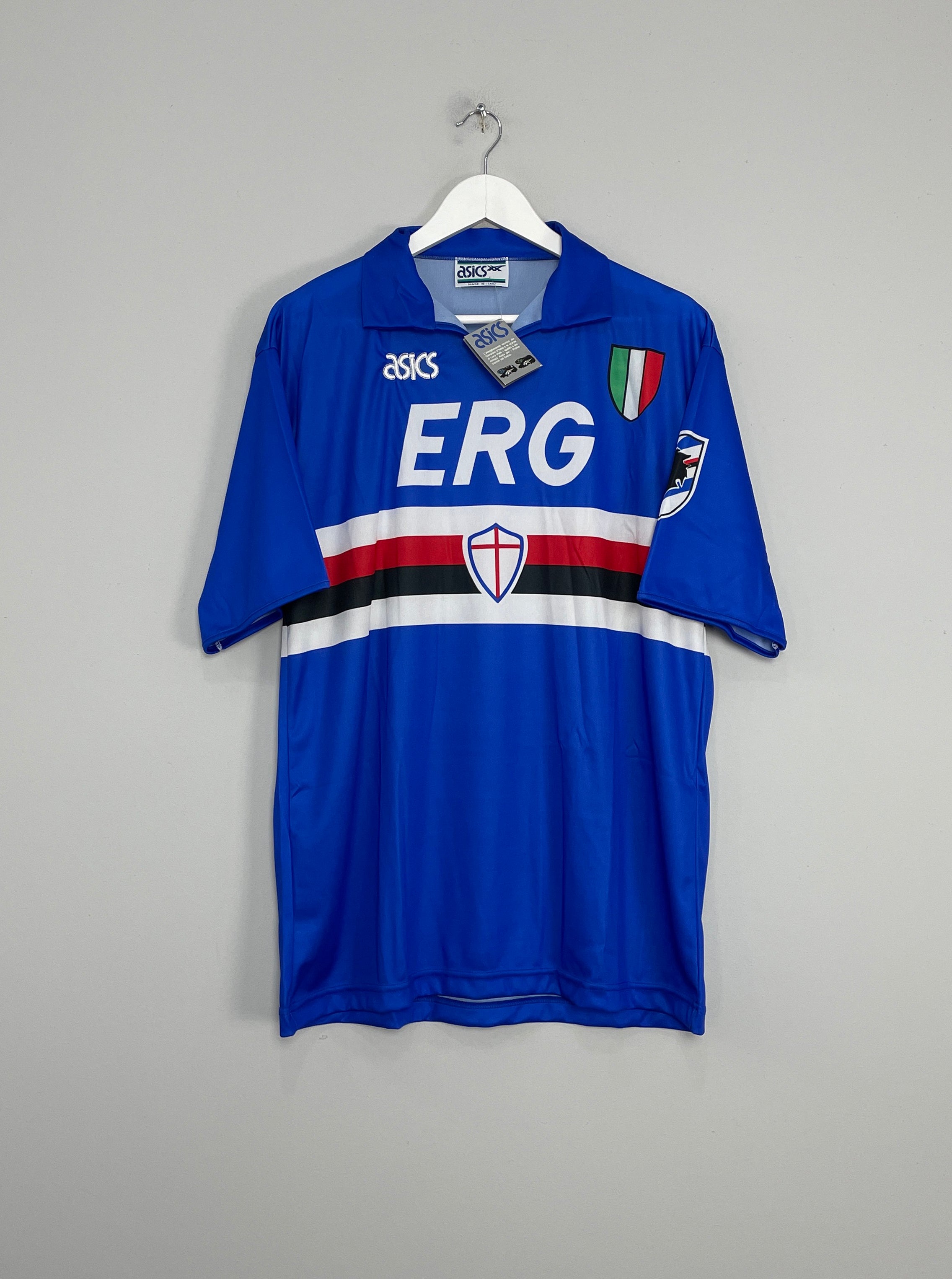 CULT KITS - 1991/92 SAMPDORIA *BNWT* HOME SHIRT (M) ASICS – Cult Kits