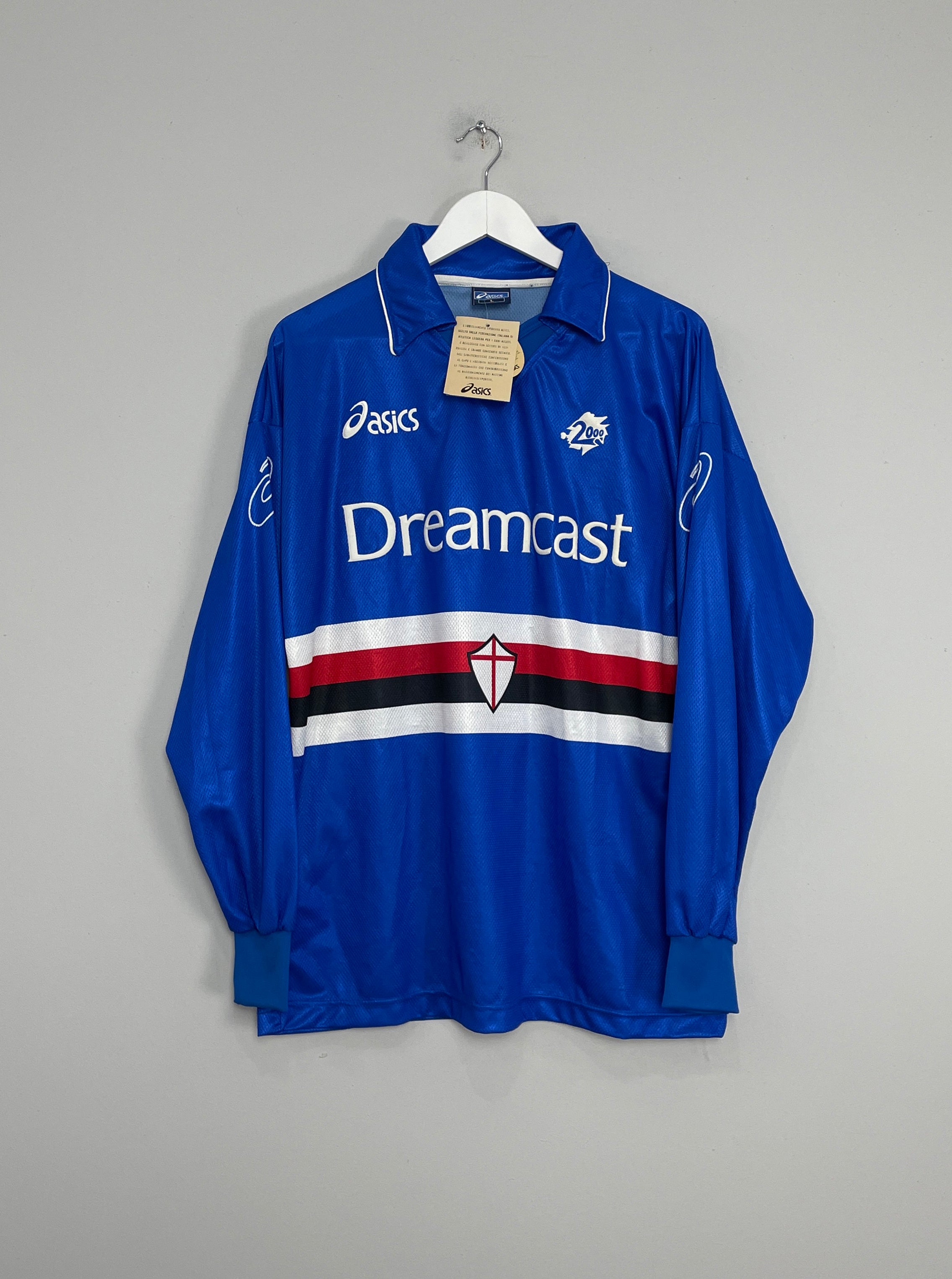 Image of the Sampdoria shirt from the 1999/00 season