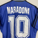 1994 ARGENTINA MARADONA #10 AWAY SHIRT (M) ADIDAS