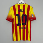 2013/14 BARCELONA MESSI #10 AWAY SHIRT (M) NIKE