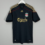 2009/10 LIVERPOOL GERRARD #8 AWAY SHIRT (M) ADIDAS