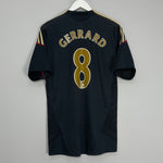 2009/10 LIVERPOOL GERRARD #8 AWAY SHIRT (M) ADIDAS