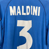 2000/01 ITALY MALDINI #3 HOME SHIRT (M) KAPPA