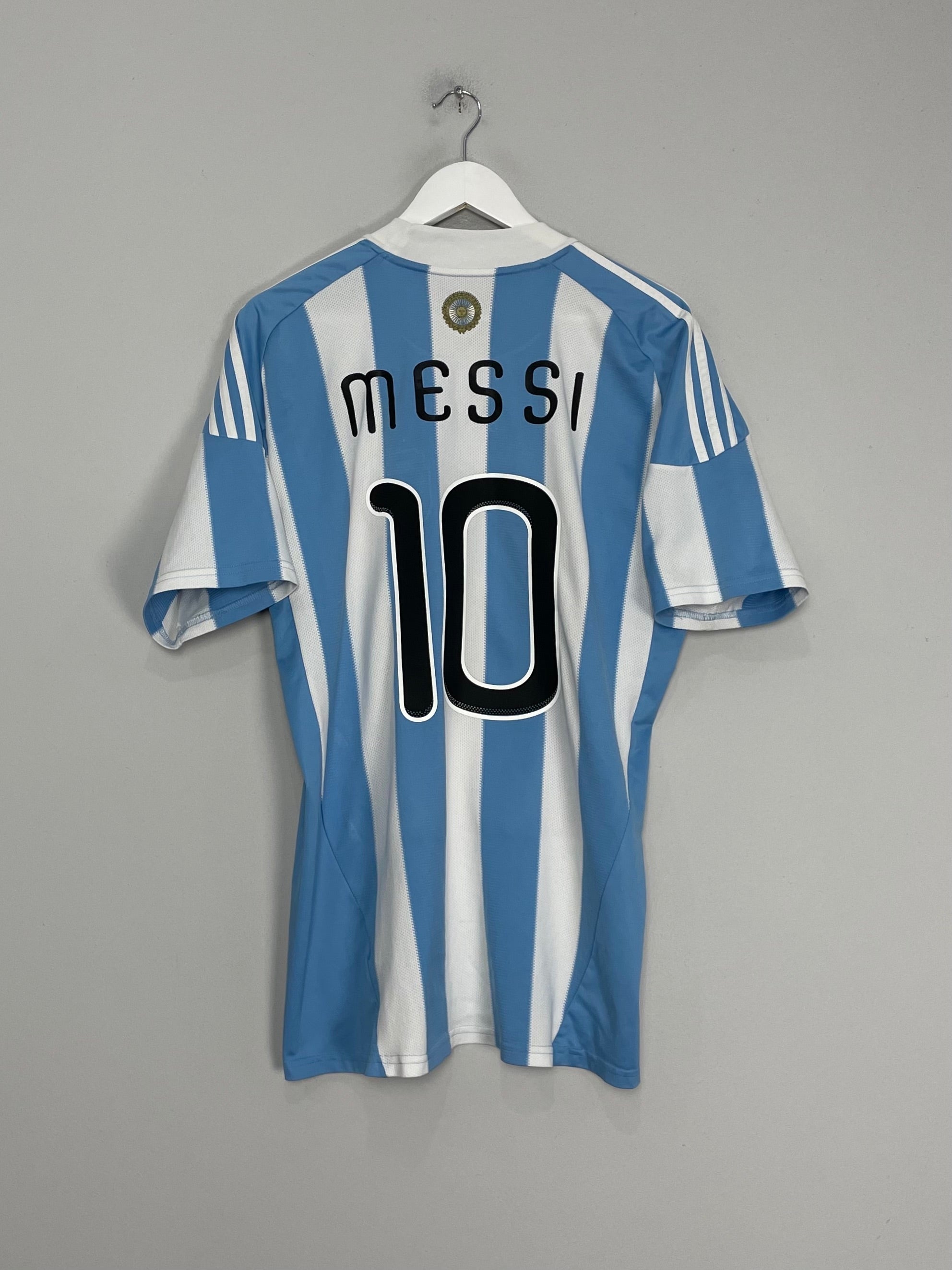 2010/11 ARGENTINA MESSI #10 HOME SHIRT (L) ADIDAS