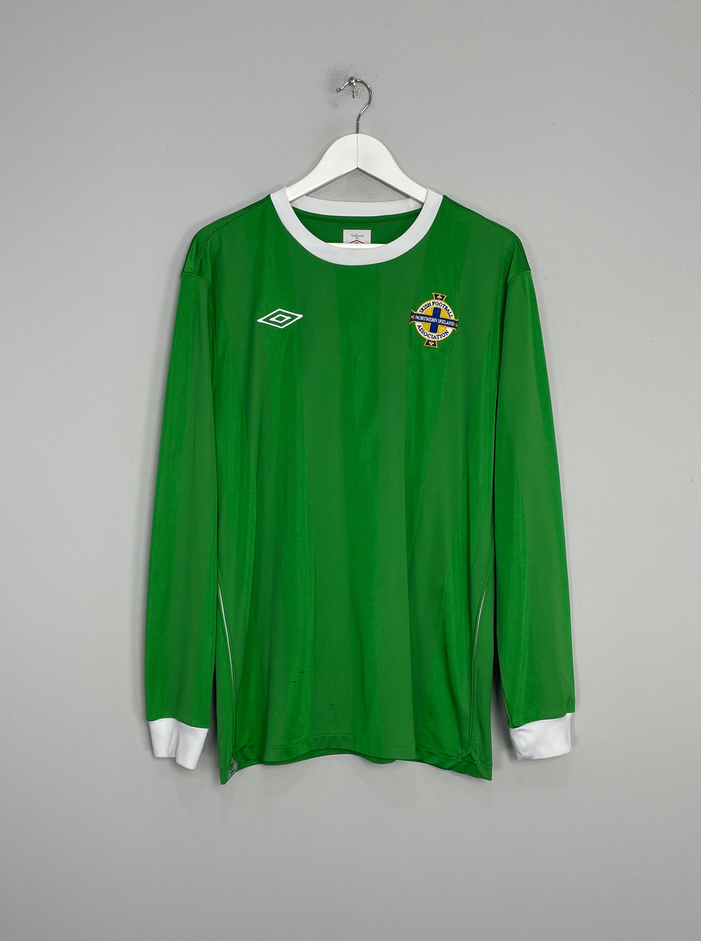 Image of the Northern Ireland shirt from the 2010/11 season