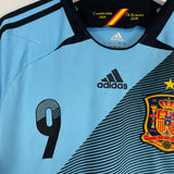 2012/13 SPAIN TORRES #9 AWAY SHIRT (M) ADIDAS