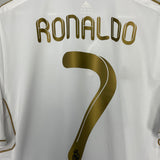 2011/12 REAL MADRID RONALDO #7 HOME SHIRT (XL) ADIDAS