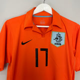 2006/08 NETHERLANDS V.PERSIE #17 HOME SHIRT (S) NIKE