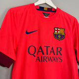 2014/15 BARCELONA MESSI #10 *BNWT* AWAY SHIRT (S) NIKE