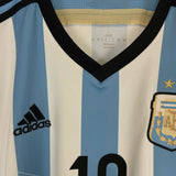 2014/15 ARGENTINA MESSI #10 HOME SHIRT (L) ADIDAS