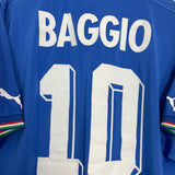 2012/13 ITALY BAGGIO #10 *BNWT* ANNIVERSARY HOME SHIRT (XL) PUMA