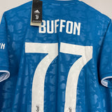 2019/20 JUVENTUS BUFFON #77 *BNWT* THIRD SHIRT (XL) ADIDAS