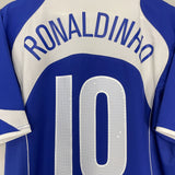 2004/06 BRAZIL RONALDINHO #10 AWAY SHIRT (L) NIKE