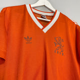 1985/88 NETHERLANDS HOME SHIRT (M) ADIDAS