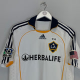 2008/09 LA GALAXY BECKHAM #23 *PLAYER ISSUE* HOME SHIRT (S) ADIDAS