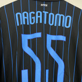 2014/15 INTER MILAN NAGATOMO #55 *BNWT* HOME SHIRT (XL) NIKE