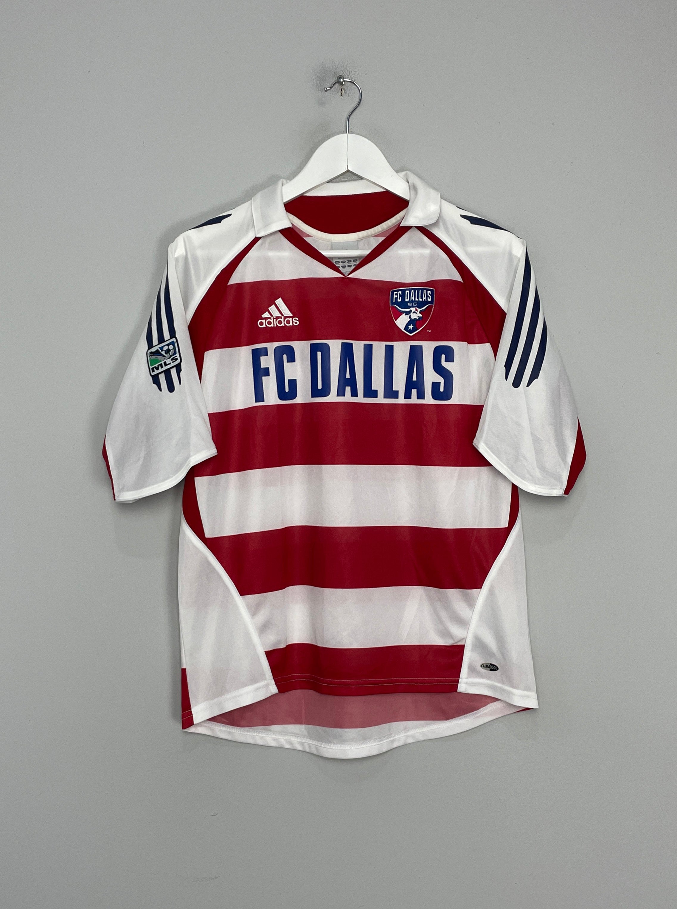 2005 FC DALLAS HOME SHIRT (XL.KIDS) ADIDAS