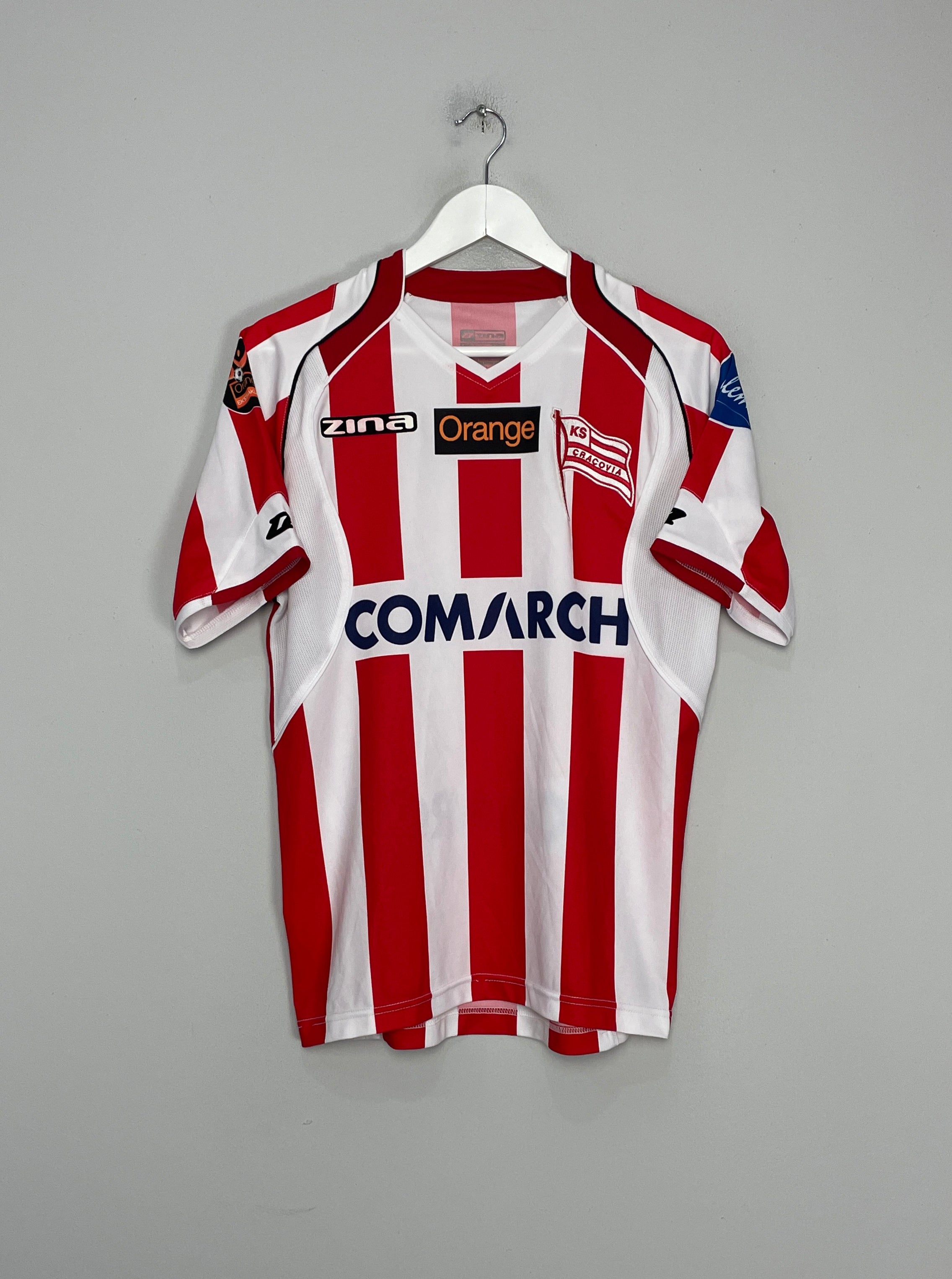 2007/08 KS CRACOVIA HOME SHIRT (M) ZINA