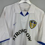 2002/03 LEEDS UNITED VIDUKA #9 HOME SHIRT (XXL) NIKE