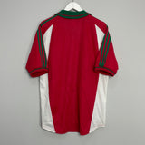 2000/02 HUNGARY HOME SHIRT (L) ADIDAS