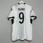 2022/23 GERMANY FULLKRUG #9 *BNWT* HOME SHIRT (XL) ADIDAS