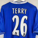 2003/05 CHELSEA TERRY #26 HOME SHIRT (XL) UMBRO