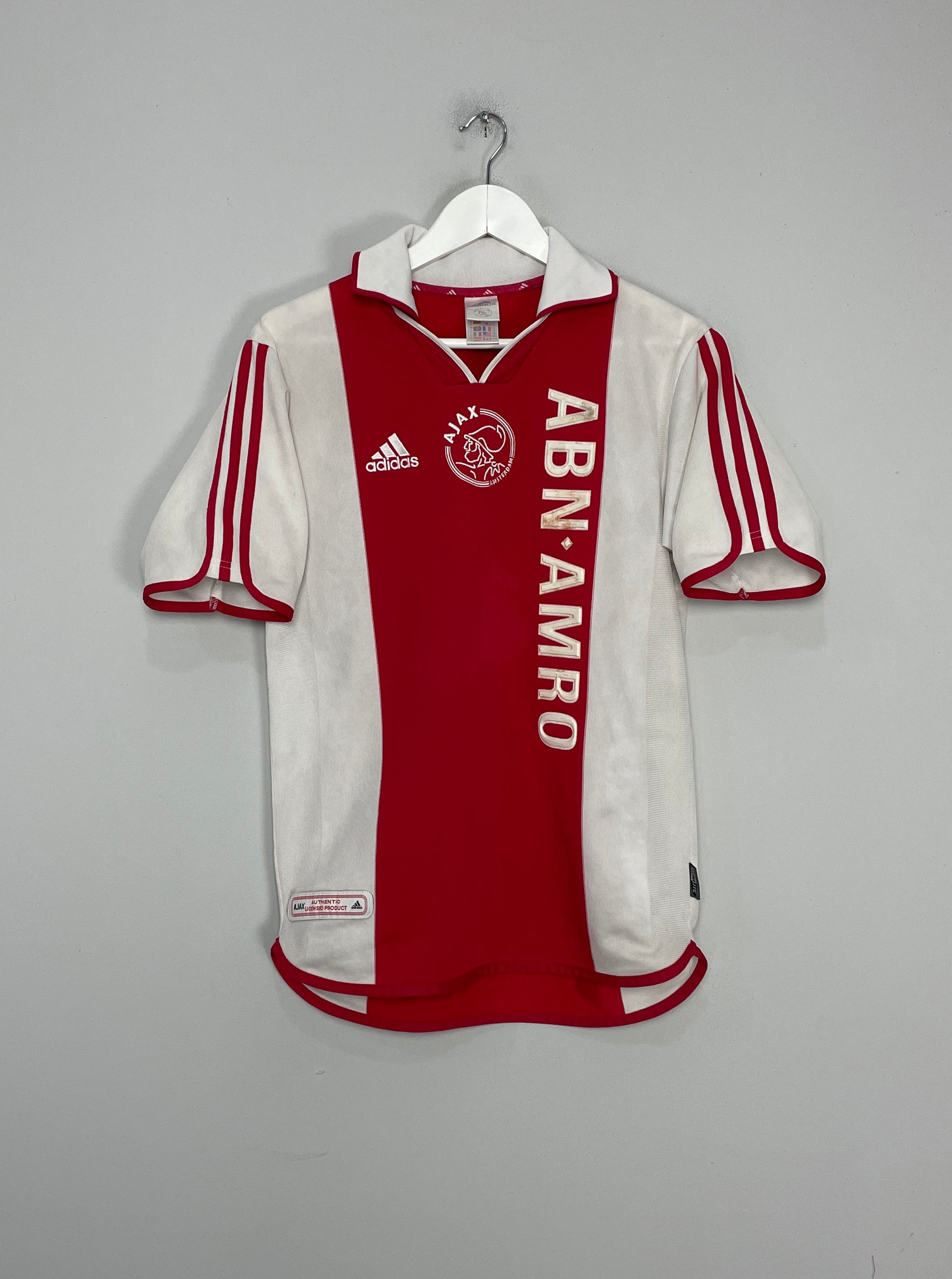 2000/01 AJAX HOME SHIRT (S) ADIDAS