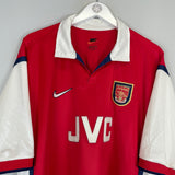 1998/99 ARSENAL BERGKAMP #10 HOME SHIRT (XXL) NIKE