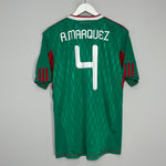 2009/11 MEXICO MARQUEZ #4 HOME SHIRT (L) ADIDAS