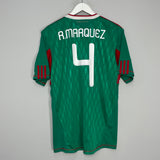 2009/11 MEXICO MARQUEZ #4 HOME SHIRT (L) ADIDAS