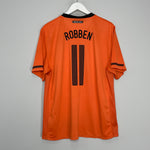 2010/11 NETHERLANDS ROBBEN #11 HOME SHIRT (XL) NIKE