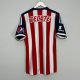 2013/14 CHIVAS GUADALAJARA HOME SHIRT (M) ADIDAS