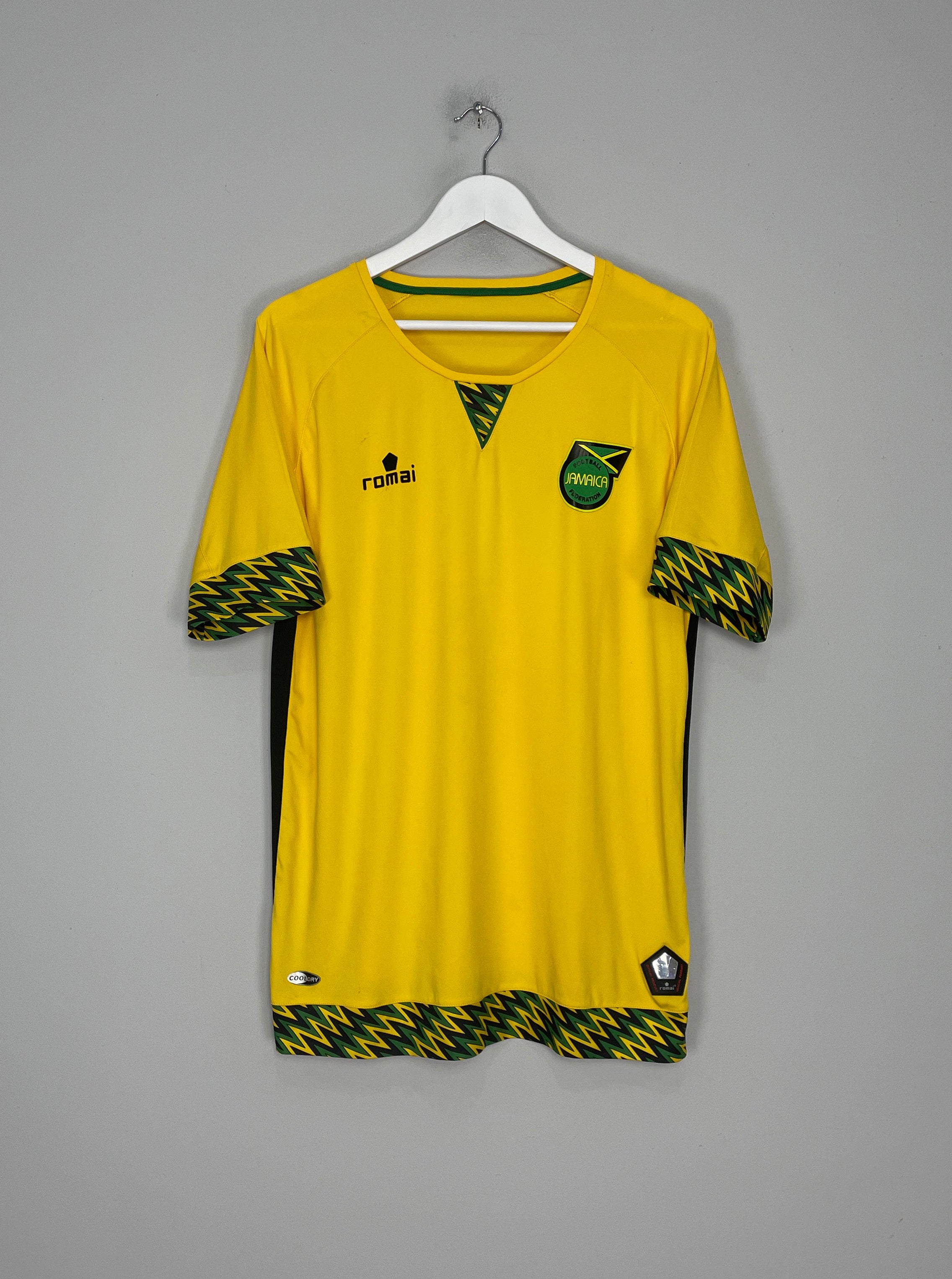 2015/16 JAMAICA HOME SHIRT (XL) ROMAI