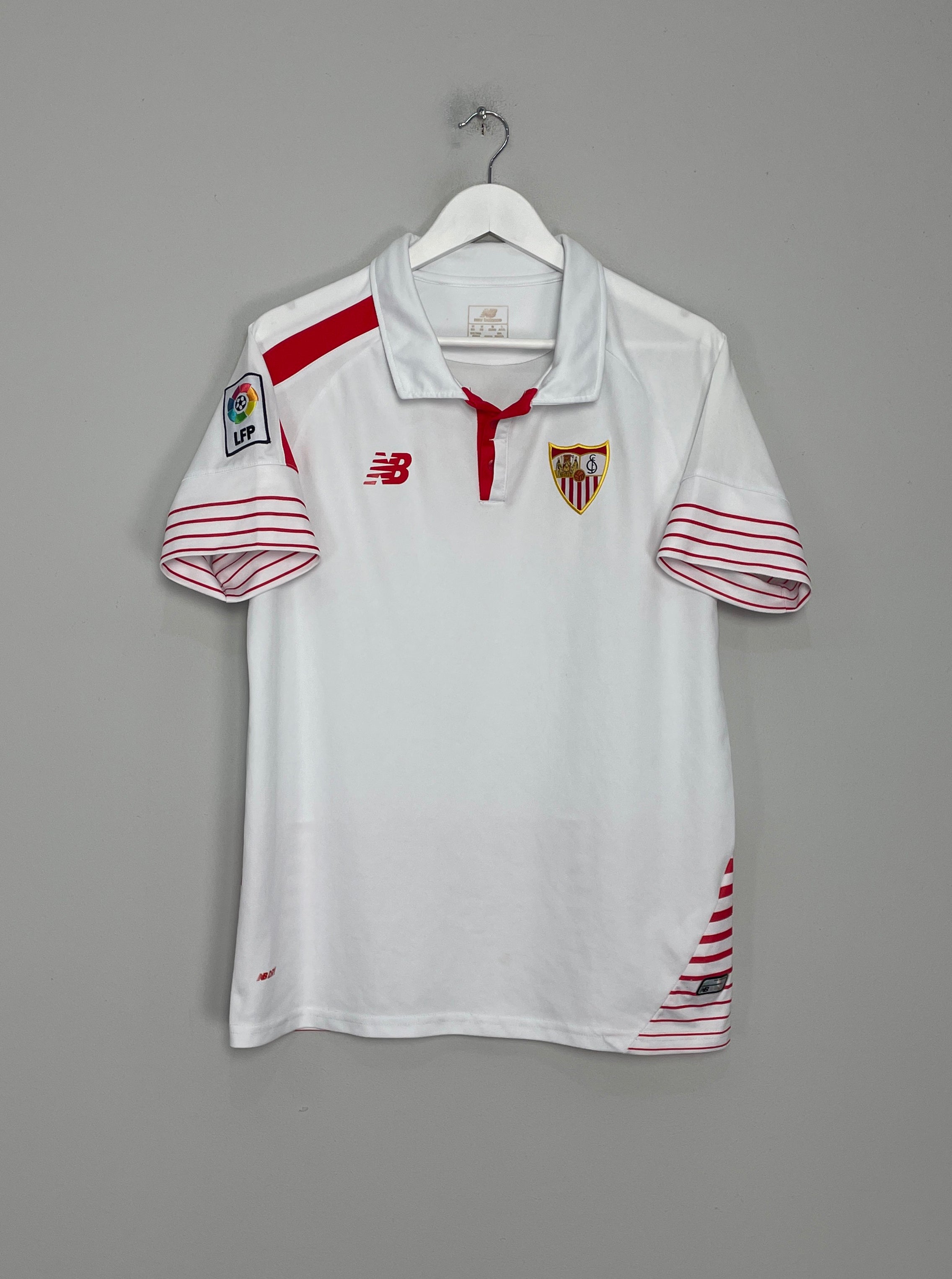 2015/16 SEVILLA HOME SHIRT (M) NEW BALANCE